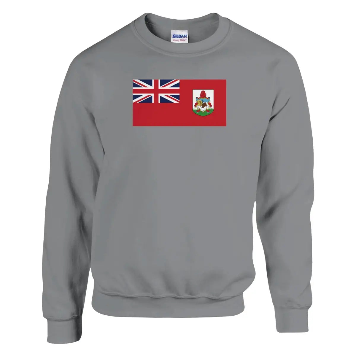 Sweat-shirt Drapeau des Bermudes - Pixelforma 