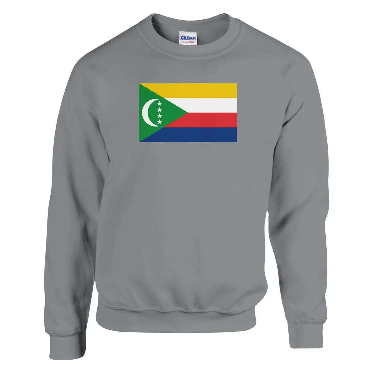 Sweat-shirt Drapeau des Comores - Pixelforma 