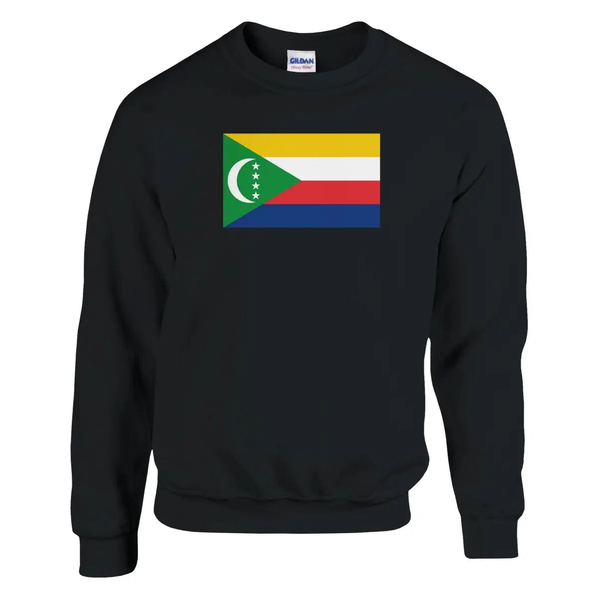 Sweat-shirt Drapeau des Comores - Pixelforma 