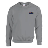 Sweat-shirt drapeau des îles turques-et-caïques en broderie - pixelformaflag