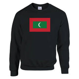 Sweat-shirt Drapeau des Maldives - Pixelforma 