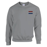 Sweat-shirt Drapeau des Pays-Bas en broderie - Pixelforma 