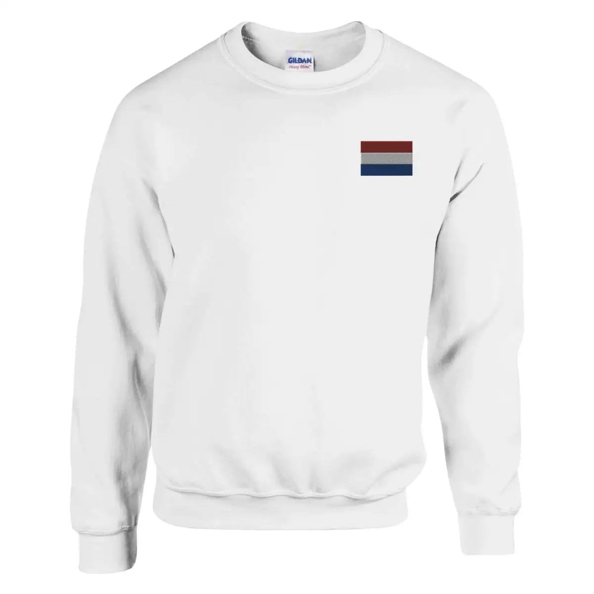 Sweat-shirt drapeau des pays-bas en broderie - pixelformaflag
