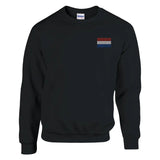 Sweat-shirt drapeau des pays-bas en broderie - pixelformaflag