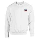 Sweat-shirt drapeau des philippines en broderie - pixelformaflag