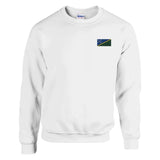 Sweat-shirt drapeau des salomon en broderie - pixelformaflag