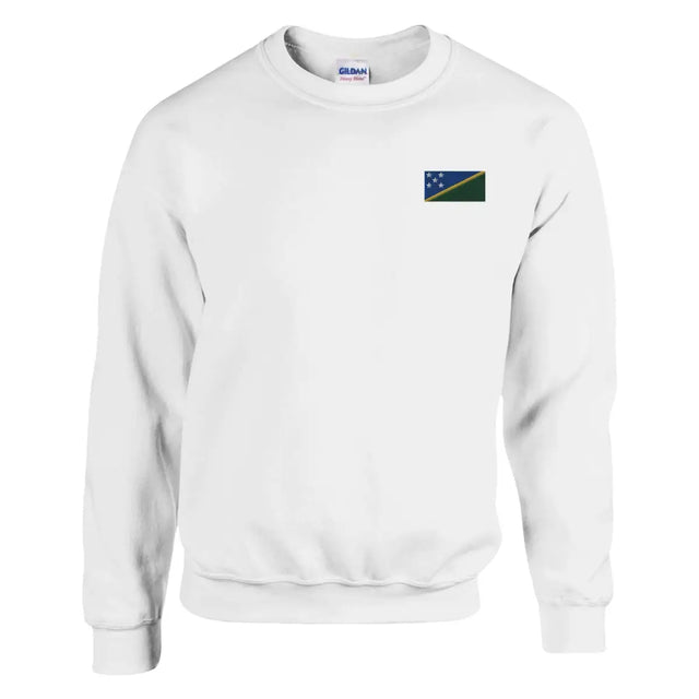 Sweat-shirt drapeau des salomon en broderie - pixelformaflag