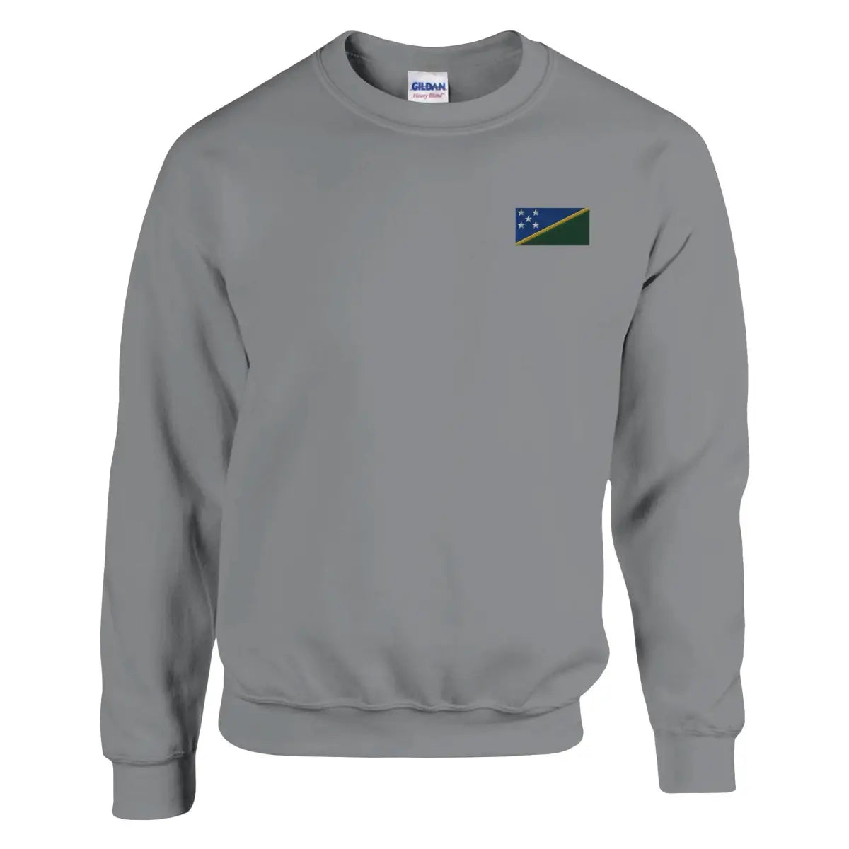 Sweat-shirt drapeau des salomon en broderie - pixelformaflag