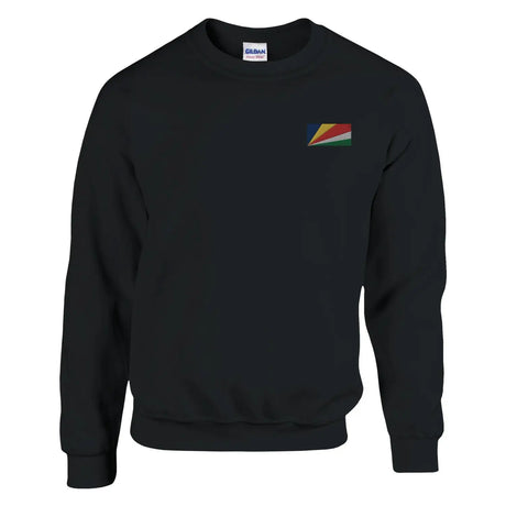 Sweat-shirt drapeau des seychelles en broderie - pixelformaflag