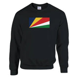 Sweat-shirt Drapeau des Seychelles - Pixelforma 