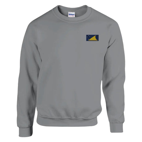 Sweat-shirt drapeau des tokelau en broderie - pixelformaflag