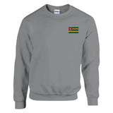 Sweat-shirt drapeau des tonga en broderie - pixelformaflag