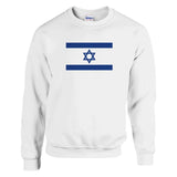 Sweat-shirt Drapeau d'Israël - Pixelforma 