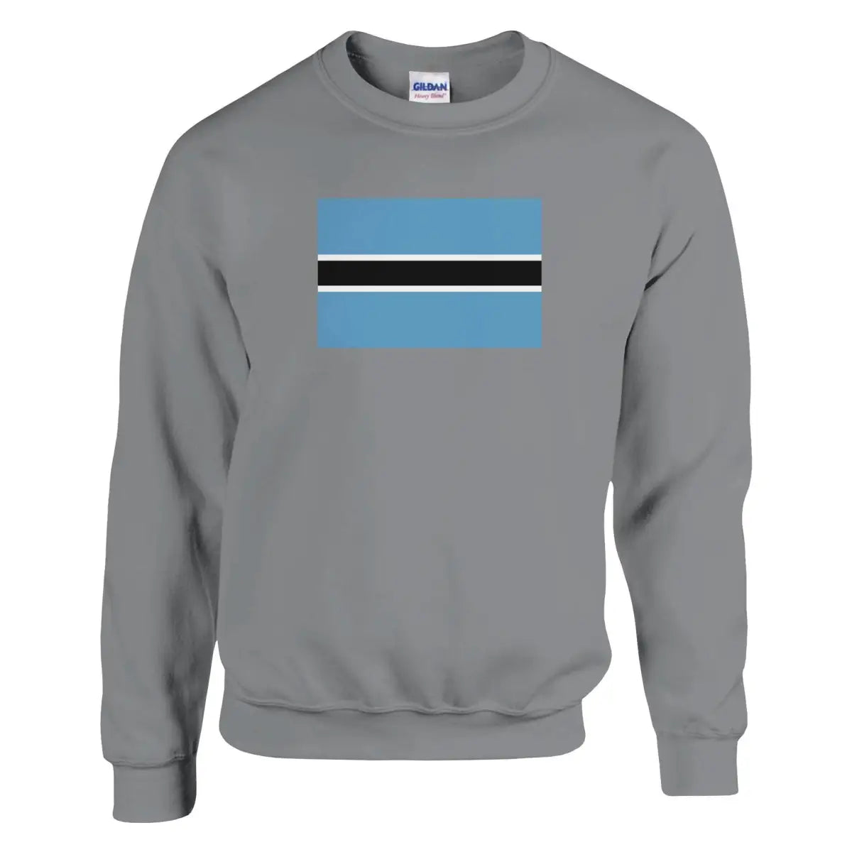 Sweat-shirt Drapeau du Botswana - Pixelforma 