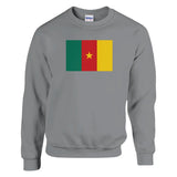 Sweat-shirt Drapeau du Cameroun - Pixelforma 