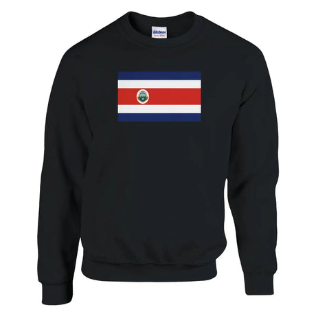 Sweat-shirt Drapeau du Costa Rica - Pixelforma 