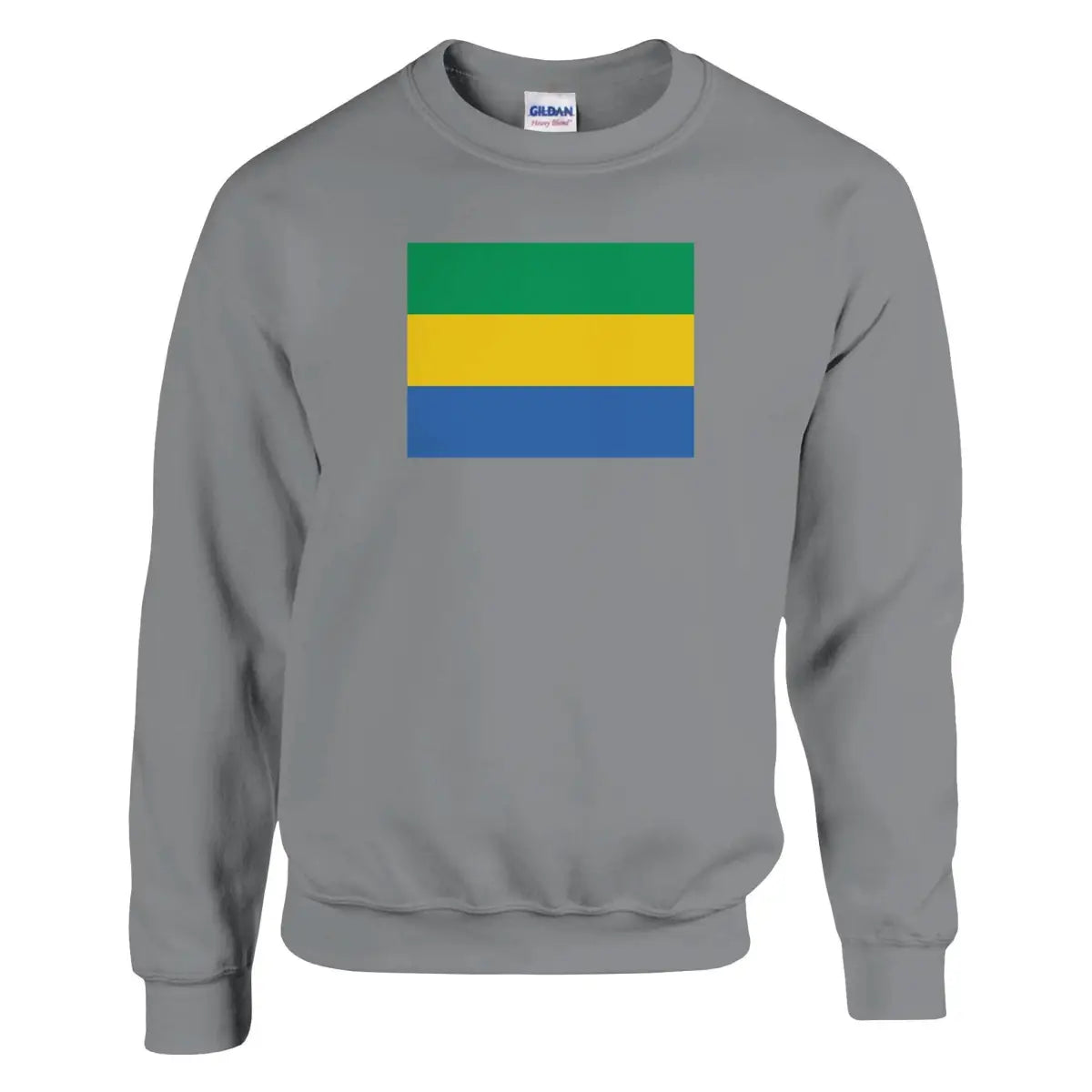 Sweat-shirt Drapeau du Gabon - Pixelforma 