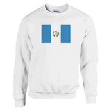 Sweat-shirt Drapeau du Guatemala - Pixelforma 