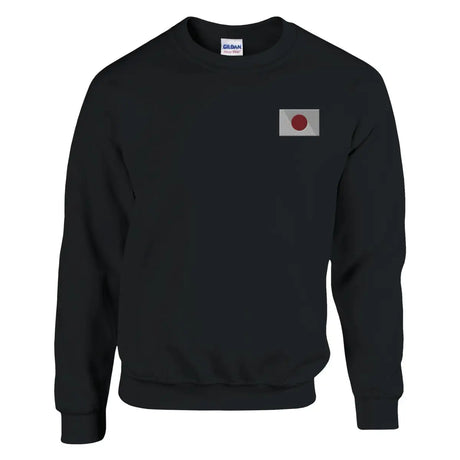 Sweat-shirt drapeau du japon en broderie - pixelforma