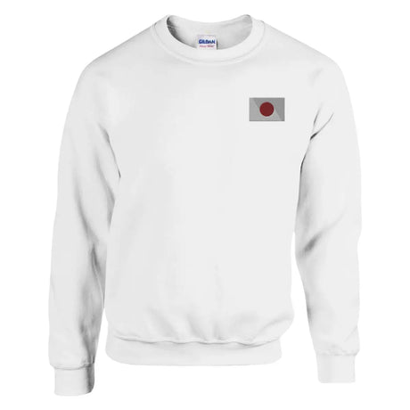 Sweat-shirt drapeau du japon en broderie - pixelforma