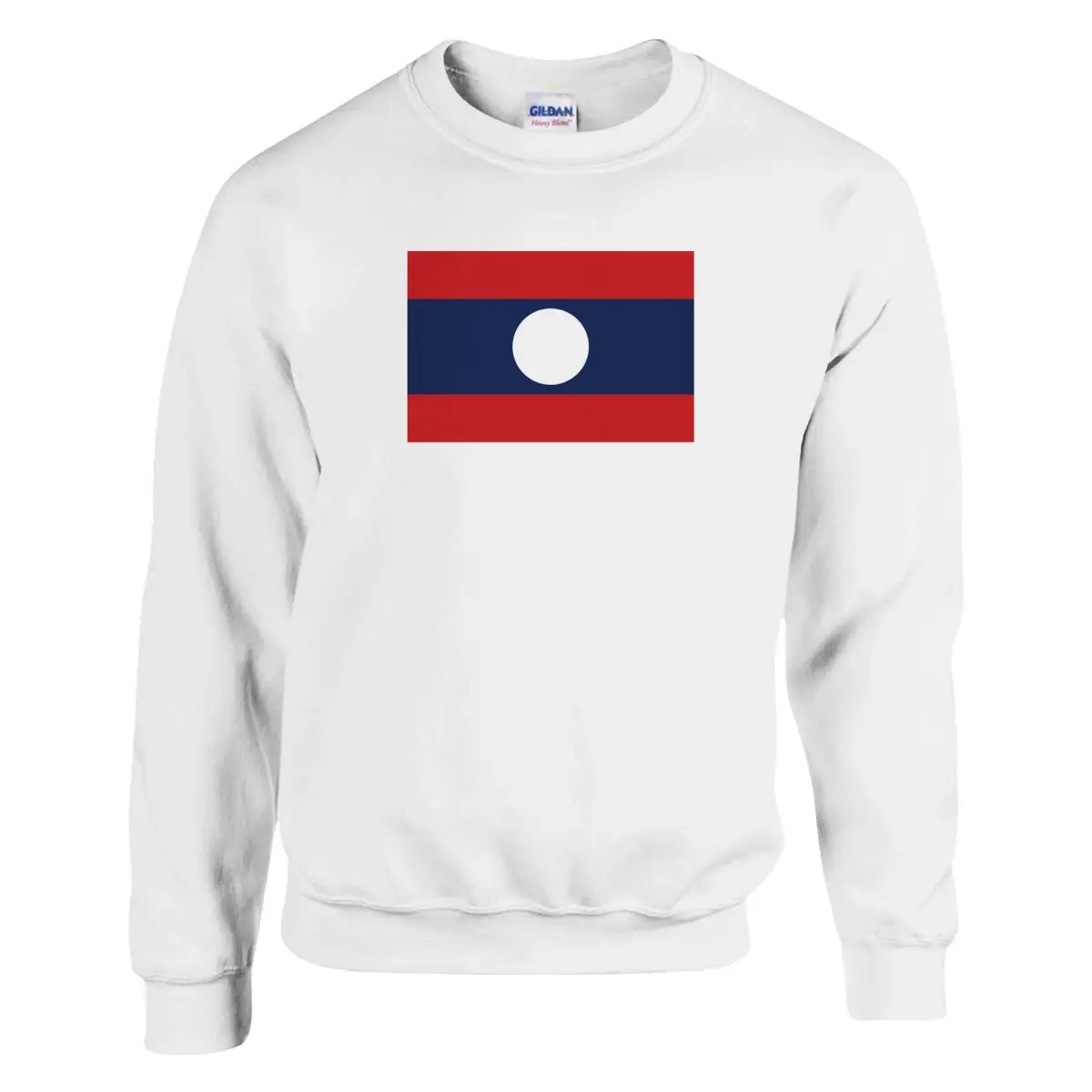 Sweat-shirt Drapeau du Laos - Pixelforma 