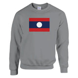 Sweat-shirt Drapeau du Laos - Pixelforma 