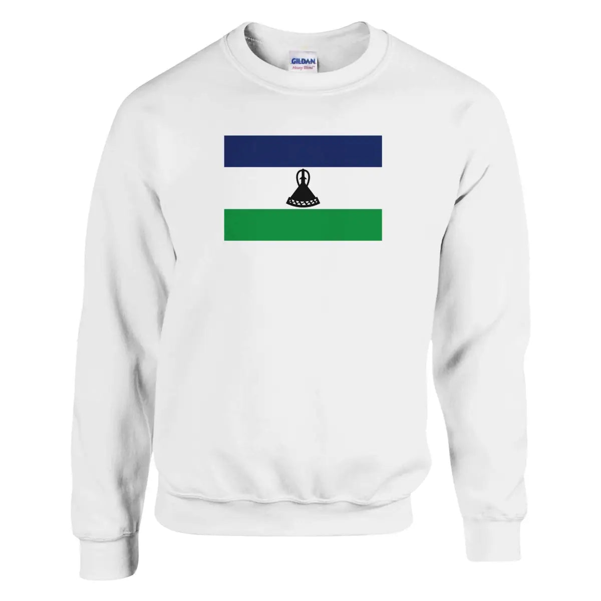 Sweat-shirt Drapeau du Lesotho - Pixelforma 