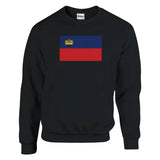 Sweat-shirt Drapeau du Liechtenstein - Pixelforma 