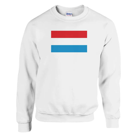 Sweat-shirt Drapeau du Luxembourg - Pixelforma 