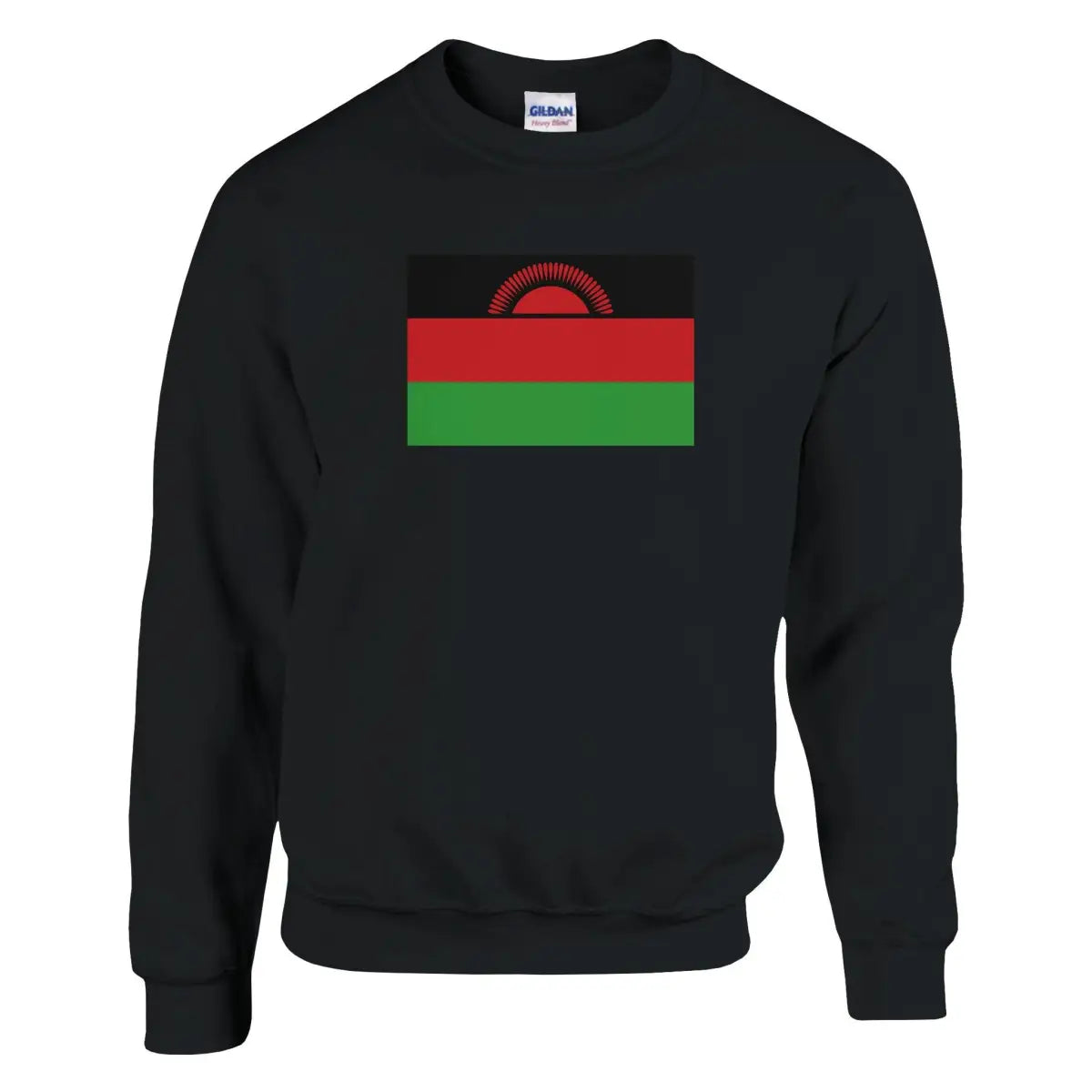 Sweat-shirt Drapeau du Malawi - Pixelforma 