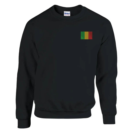 Sweat-shirt Drapeau du Mali en broderie - Pixelforma 