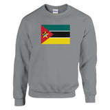 Sweat-shirt Drapeau du Mozambique - Pixelforma 