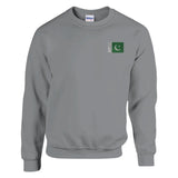 Sweat-shirt drapeau du pakistan en broderie - pixelformaflag