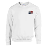 Sweat-shirt drapeau du panama en broderie - pixelformaflag