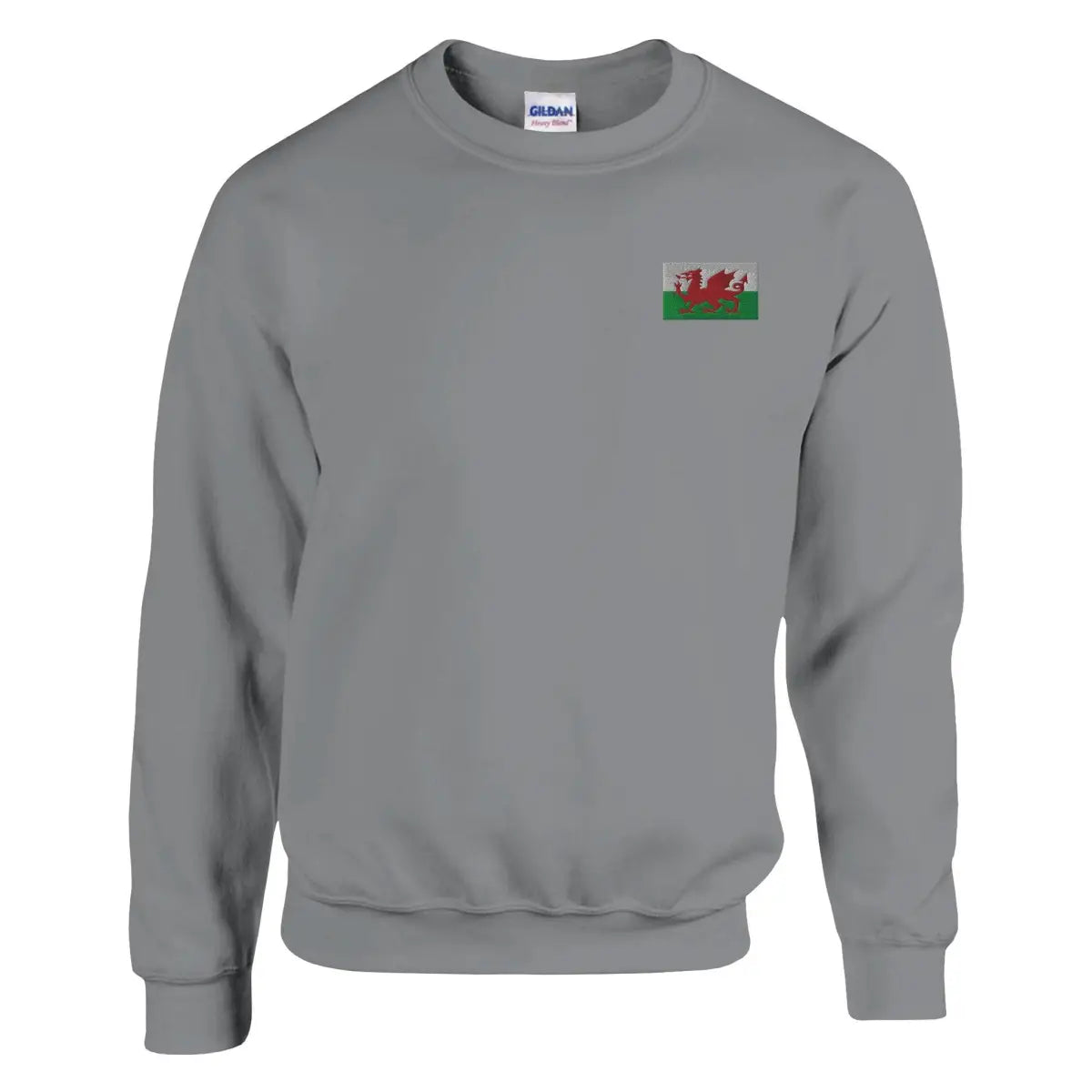 Sweat-shirt drapeau du pays de galles en broderie - pixelformaflag
