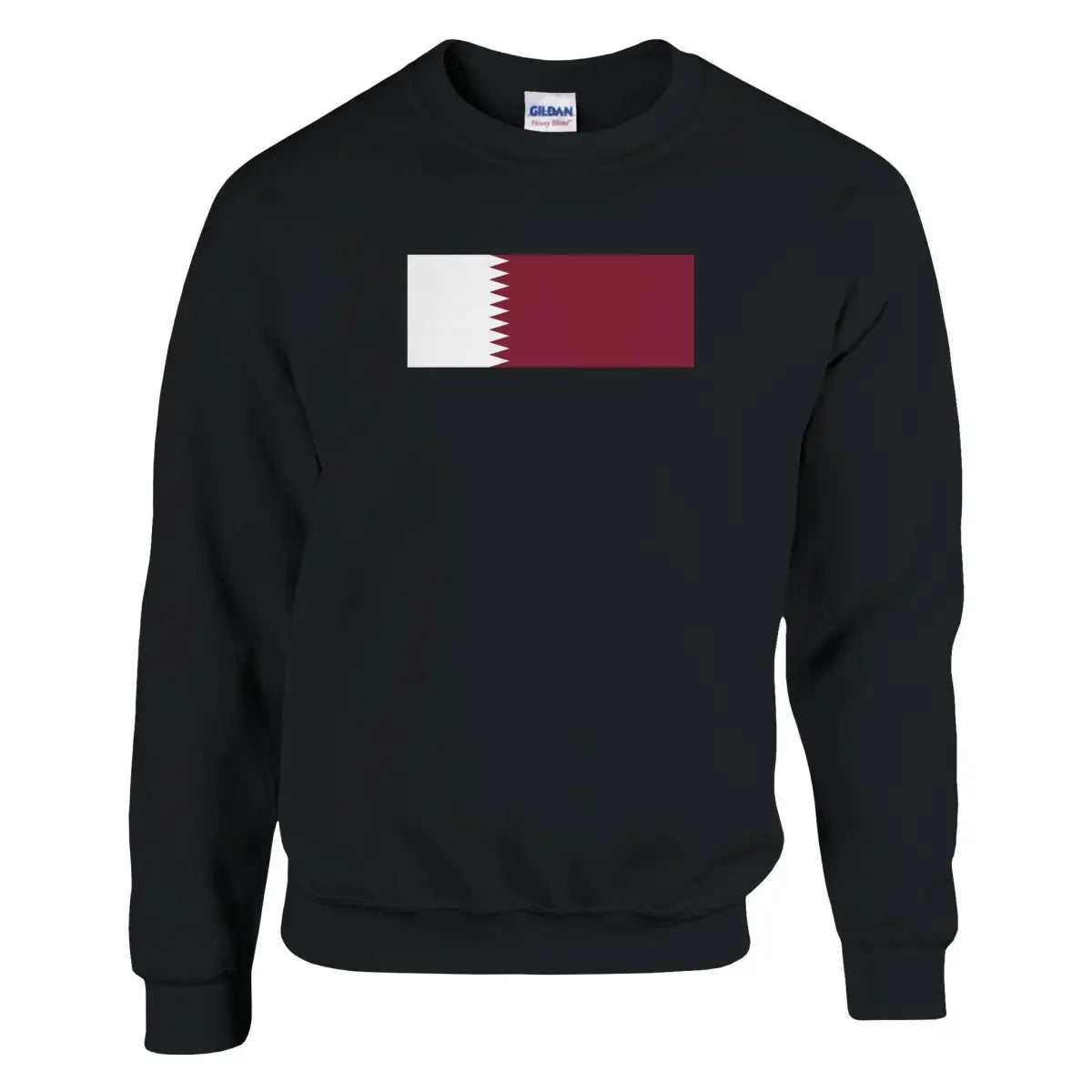 Sweat-shirt Drapeau du Qatar - Pixelforma 