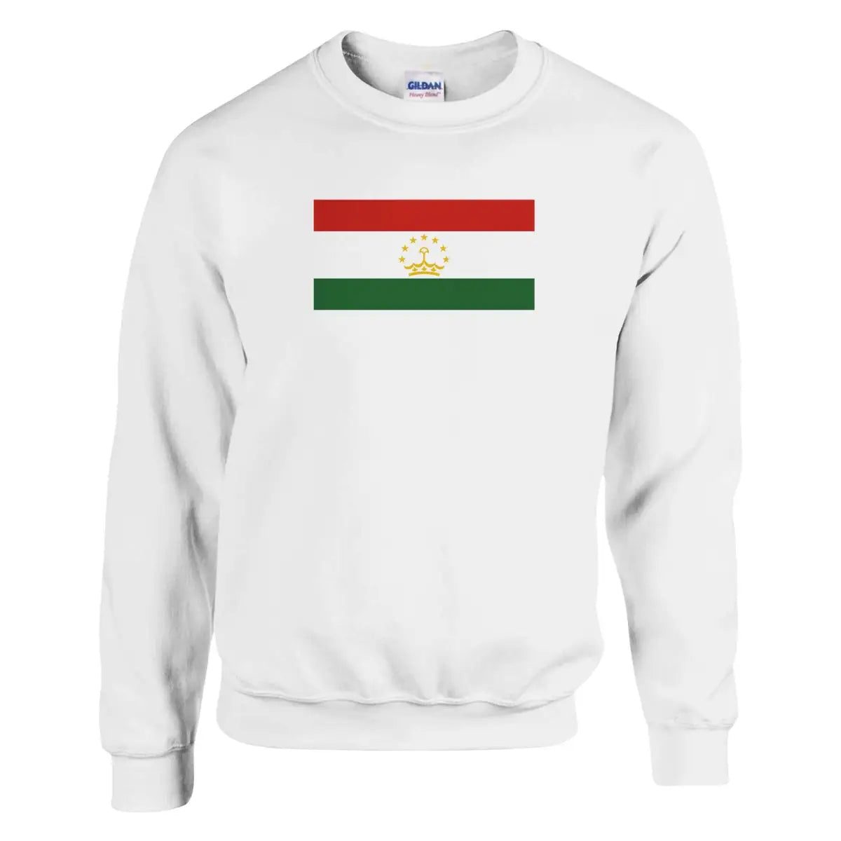 Sweat-shirt Drapeau du Tadjikistan - Pixelforma 