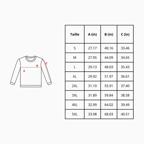 Sweat-shirt drapeau du tchad en broderie - pixelformaflag