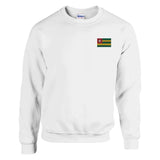 Sweat-shirt drapeau du togo en broderie - pixelformaflag