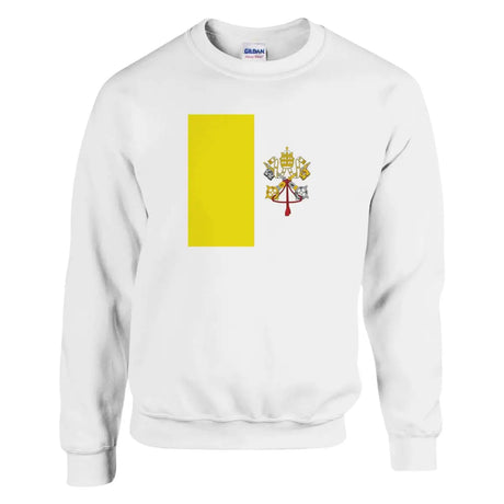 Sweat-shirt Drapeau du Vatican - Pixelforma 