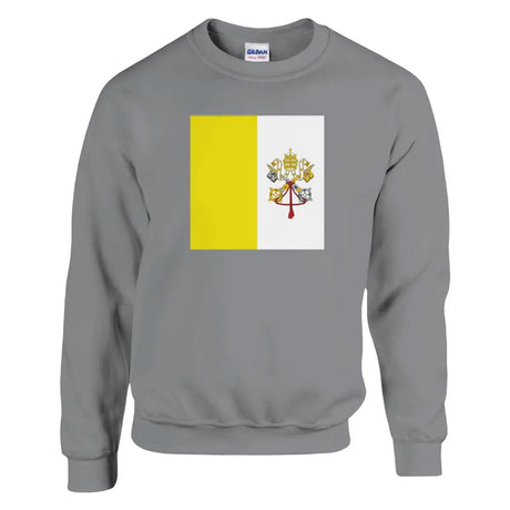 Sweat-shirt Drapeau du Vatican - Pixelforma 