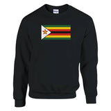 Sweat-shirt Drapeau du Zimbabwe - Pixelforma 