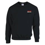 Sweat-shirt drapeau égypte broderie couleur coton mélangé