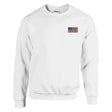 Sweat-shirt drapeau états-unis broderie couleur coton mélangé
