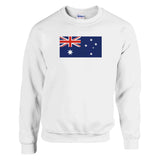 Sweat-shirt drapeau l’île heard-et-macdonald coton brodé