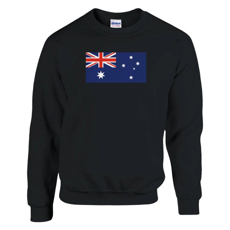 Sweat-shirt drapeau l’île heard-et-macdonald coton brodé