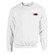 Sweat-shirt drapeau qatar broderie couleur coton mélangé