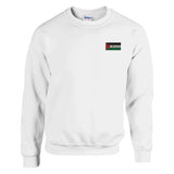 Sweat-shirt drapeau république arabe sahraouie broderie coton
