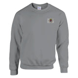 Sweat-shirt drapeau saint-barthélemy broderie coton mélangé