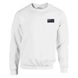 Sweat-shirt drapeau sainte-hélène broderie coton mélangé
